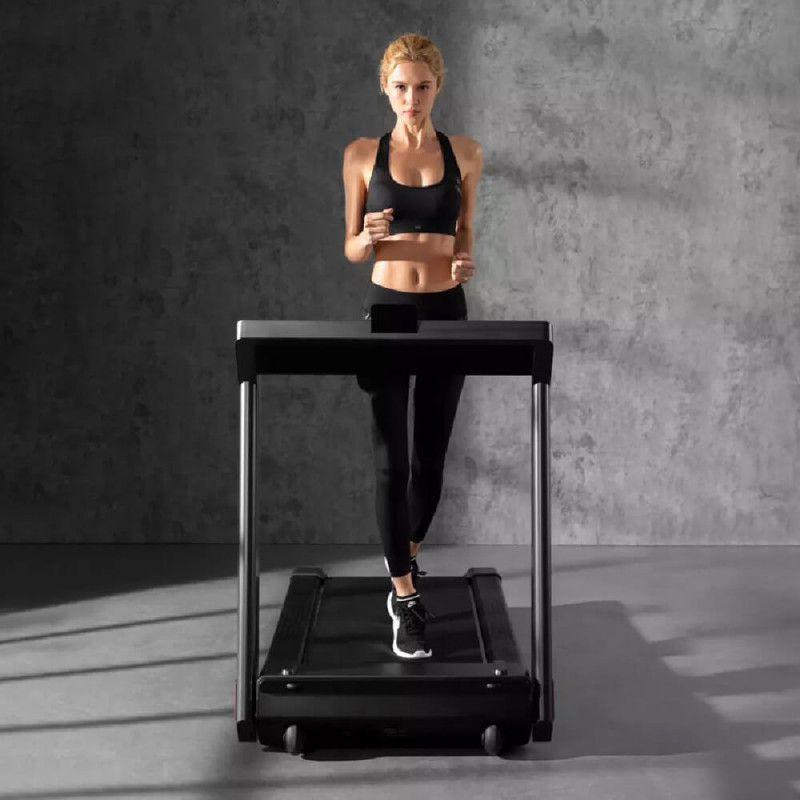 Διάδρομος Xiaomi KingSmith WalkingPad K15, 1,25 hp, Έως 110 kg, 0,8/15 km/h, 3 λειτουργίες, Ένδειξη τιμής μέτρησης, Εφαρμογή για κινητά, Πτυσσόμενο, LED, Μαύρο
