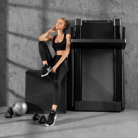 Διάδρομος Xiaomi KingSmith WalkingPad K15, 1,25 hp, Έως 110 kg, 0,8/15 km/h, 3 λειτουργίες, Ένδειξη τιμής μέτρησης, Εφαρμογή για κινητά, Πτυσσόμενο, LED, Μαύρο