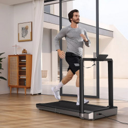 Διάδρομος Xiaomi KingSmith WalkingPad X23, 1470W, 2 hp, Έως 136 kg, 1/16 km/h, Ένδειξη μετρούμενης τιμής, Εφαρμογή για κινητά, NFC, LED, Πτυσσόμενο, Μαύρο