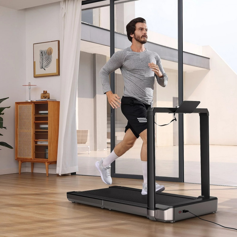 Διάδρομος Xiaomi KingSmith WalkingPad X23, 1470W, 2 hp, Έως 136 kg, 1/16 km/h, Ένδειξη μετρούμενης τιμής, Εφαρμογή για κινητά, NFC, LED, Πτυσσόμενο, Μαύρο