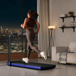Διάδρομος Xiaomi KingSmith WalkingPad X23, 1470W, 2 hp, Έως 136 kg, 1/16 km/h, Ένδειξη μετρούμενης τιμής, Εφαρμογή για κινητά, NFC, LED, Πτυσσόμενο, Μαύρο