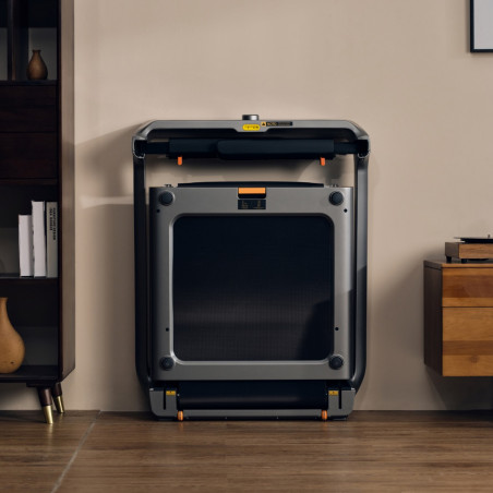 Διάδρομος Xiaomi KingSmith WalkingPad X218, 1400W, 1.75 hp, Έως 136 kg, 1/18 km/h, Έλεγχος αφής, Θερμίδες, Καρδιακοί παλμοί, iOS, Android, NFC, OLED, Πτυσσόμενο, Μαύρο/γκρι