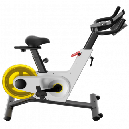 Xiaomi KingSmith PB08S Spinning bike, Σφόνδυλος 8 kg, Μαγνητική αντίσταση, 40 μοίρες, Μέχρι 100 κιλά, LED, Θερμίδες, Απόσταση, Εφαρμογή για κινητά, Λευκό