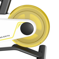 Xiaomi KingSmith PB08S Spinning bike, Σφόνδυλος 8 kg, Μαγνητική αντίσταση, 40 μοίρες, Μέχρι 100 κιλά, LED, Θερμίδες, Απόσταση, Εφαρμογή για κινητά, Λευκό