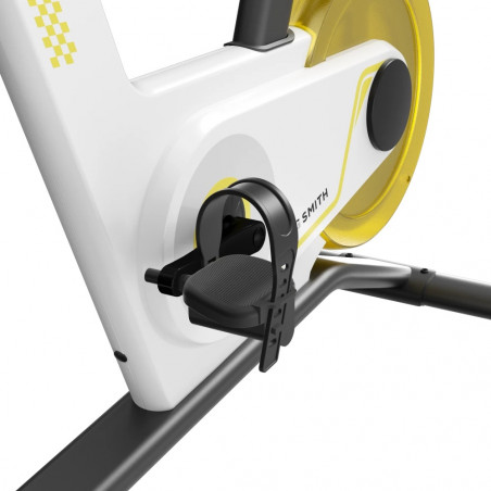 Xiaomi KingSmith PB08S Spinning bike, Σφόνδυλος 8 kg, Μαγνητική αντίσταση, 40 μοίρες, Μέχρι 100 κιλά, LED, Θερμίδες, Απόσταση, Εφαρμογή για κινητά, Λευκό