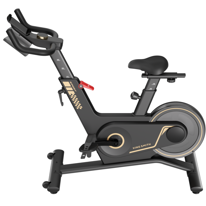 Xiaomi KingSmith PB08S Spinning bike, Σφόνδυλος 8 kg, Μαγνητική αντίσταση, 40 μοίρες, Μέχρι 100 κιλά, LED, Θερμίδες, Απόσταση, Εφαρμογή για κινητά, Μαύρο