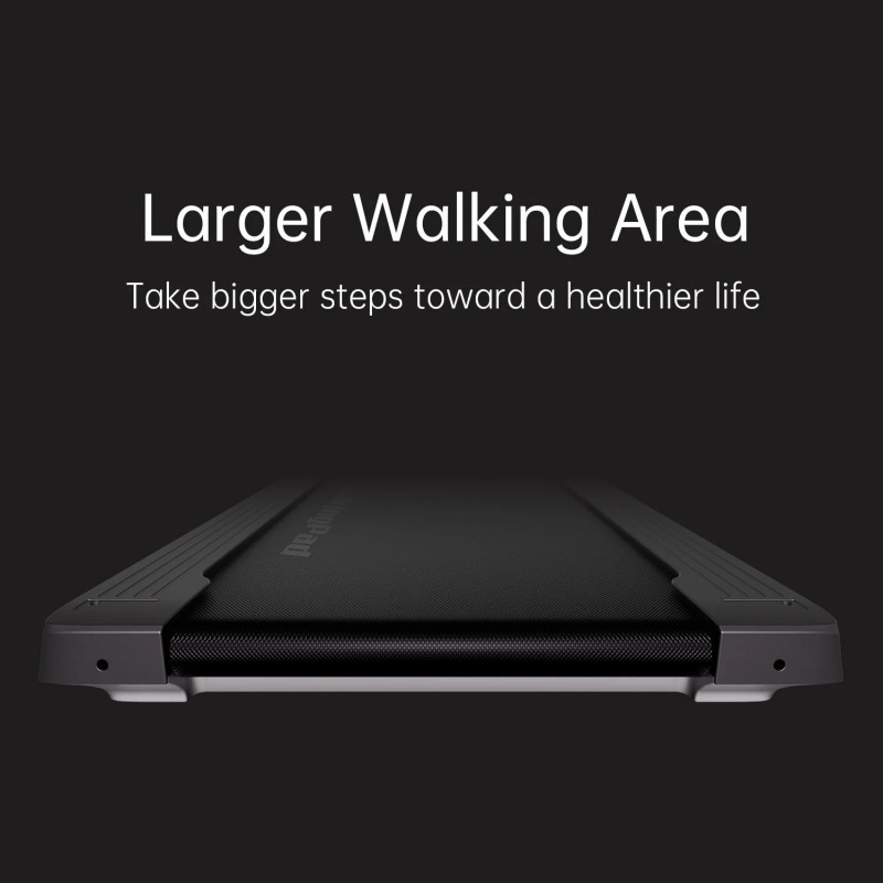 Διάδρομος Xiaomi KingSmith WalkingPad R3, 735W, 1 hp, Έως 120 kg, 0,5-6 km/h, Ενσωματωμένη οθόνη, Εφαρμογή για κινητά, Πτυσσόμενο, Μαύρο/γκρι