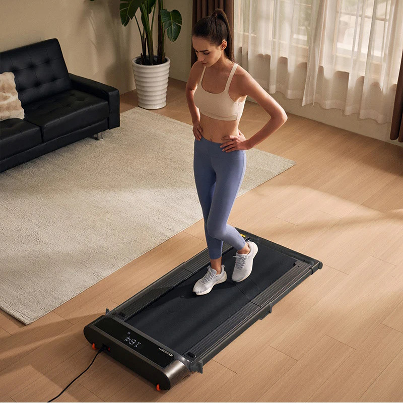 Διάδρομος Xiaomi KingSmith WalkingPad R3 Hybrid+, 746W, 1 hp, Έως 120 kg, 1-12 km/h, Ενσωματωμένη οθόνη, Εφαρμογή για κινητά, Πτυσσόμενο, Μαύρο/γκρι