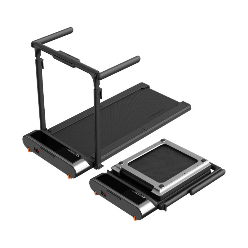 Διάδρομος Xiaomi KingSmith WalkingPad R3 Hybrid+, 746W, 1 hp, Έως 120 kg, 1-12 km/h, Ενσωματωμένη οθόνη, Εφαρμογή για κινητά, Πτυσσόμενο, Μαύρο/γκρι
