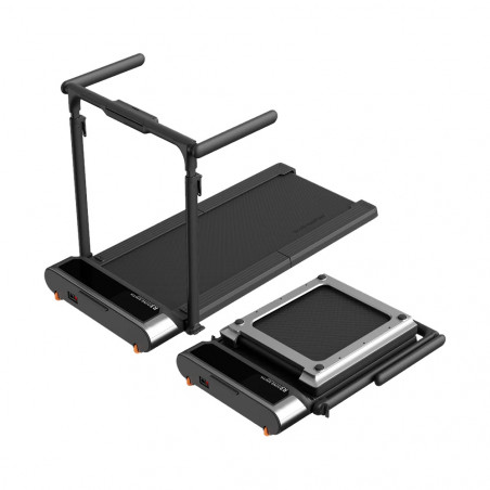 Διάδρομος Xiaomi KingSmith WalkingPad R3 Hybrid+, 746W, 1 hp, Έως 120 kg, 1-12 km/h, Ενσωματωμένη οθόνη, Εφαρμογή για κινητά, Πτυσσόμενο, Μαύρο/γκρι
