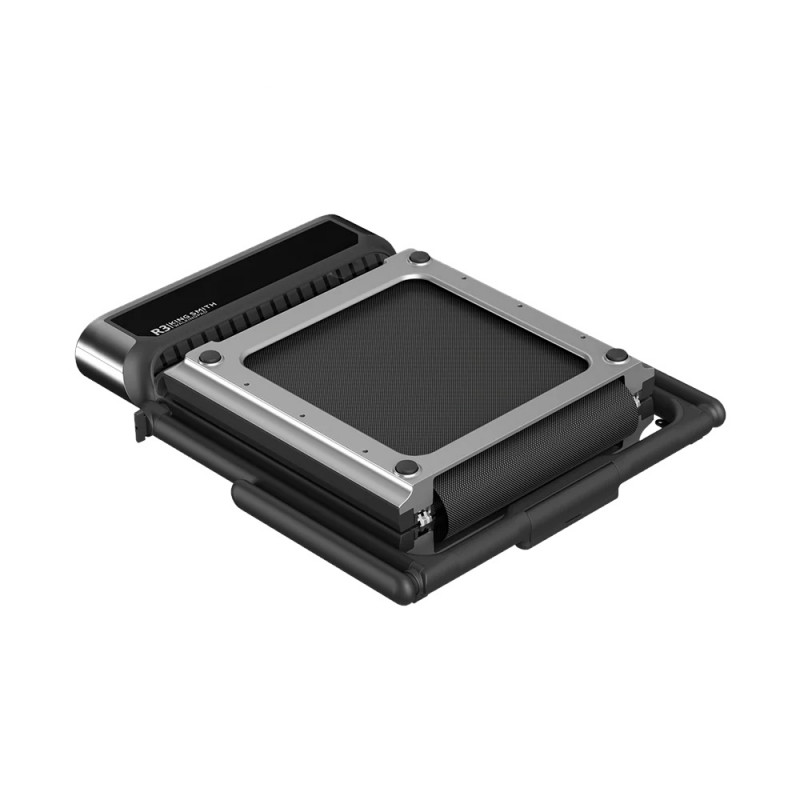 Διάδρομος Xiaomi KingSmith WalkingPad R3 Hybrid+, 746W, 1 hp, Έως 120 kg, 1-12 km/h, Ενσωματωμένη οθόνη, Εφαρμογή για κινητά, Πτυσσόμενο, Μαύρο/γκρι