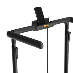 Διάδρομος Xiaomi KingSmith WalkingPad R3 Hybrid+, 746W, 1 hp, Έως 120 kg, 1-12 km/h, Ενσωματωμένη οθόνη, Εφαρμογή για κινητά, Πτυσσόμενο, Μαύρο/γκρι
