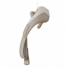 Xiaomi KingSmith MSK1A μασάζ λαιμού και πλάτης, 3 στάδια, 2 ταχύτητες, κεφαλή μασάζ 5D, Θέρμανση, Ασύρματο, Μπεζ