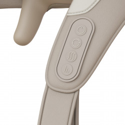 Xiaomi KingSmith MSK1A μασάζ λαιμού και πλάτης, 3 στάδια, 2 ταχύτητες, κεφαλή μασάζ 5D, Θέρμανση, Ασύρματο, Μπεζ