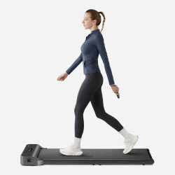 Διάδρομος Xiaomi KingSmith WalkingPad Z1, 550W, 0,75 hp, Έως 110 kg, 0-6 km/h, Ενσωματωμένη οθόνη, Εφαρμογή για κινητά, Πτυσσόμενο, Γκρι