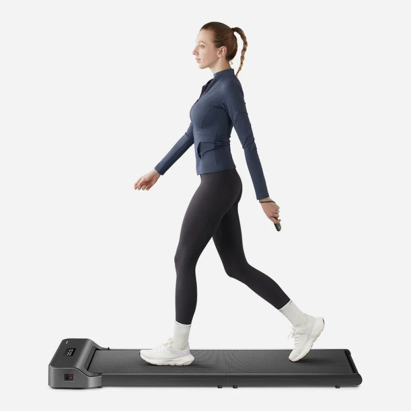 Διάδρομος Xiaomi KingSmith WalkingPad Z1, 550W, 0,75 hp, Έως 110 kg, 0-6 km/h, Ενσωματωμένη οθόνη, Εφαρμογή για κινητά, Πτυσσόμενο, Γκρι