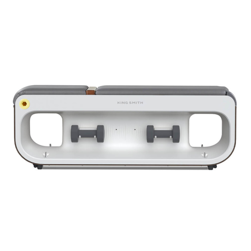 Πολυλειτουργικό Xiaomi KingSmith FBB1C, 2 μοίρες κλίσης, Ολόκληρο το σώμα, Πτυσσόμενο, 15 αξεσουάρ, Λευκό/καφέ