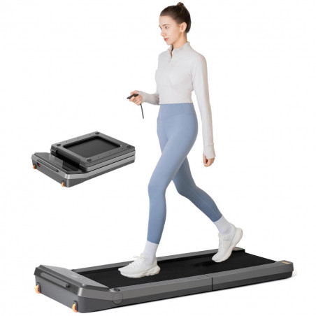 Διάδρομος Xiaomi KingSmith WalkingPad Z3, 1 hp, Μέχρι 110 kg, 1/6 km/h, Wi-Fi, LED, Εφαρμογή για κινητά, Προστασία παιδιών, Πτυσσόμενο, Μαύρο
