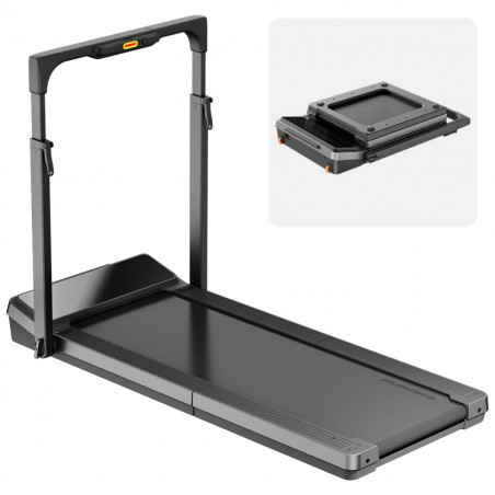 Υβριδικός διάδρομος Xiaomi KingSmith WalkingPad Z3, 1 hp, Έως 110 kg, 1/6,5 km/h, Wi-Fi, LED, Εφαρμογή για κινητά, Προστασία παιδιών, Αναδιπλούμενο, Μαύρο/γκρι