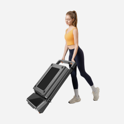 Υβριδικός διάδρομος Xiaomi KingSmith WalkingPad Z3, 1 hp, Έως 110 kg, 1/6,5 km/h, Wi-Fi, LED, Εφαρμογή για κινητά, Προστασία παιδιών, Αναδιπλούμενο, Μαύρο/γκρι