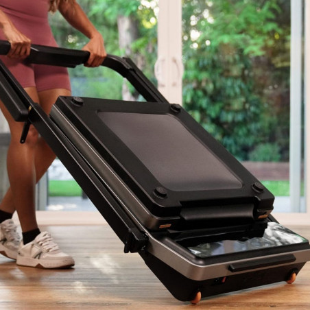Διάδρομος Xiaomi KingSmith WalkingPad Z3 Hybrid+, 1,2 hp, Έως 110 kg, 1/10 km/h, Wi-Fi, OLED, Κινητό και τηλεχειριστήριο, Προστασία παιδιών, Πτυσσόμενο, Μαύρο