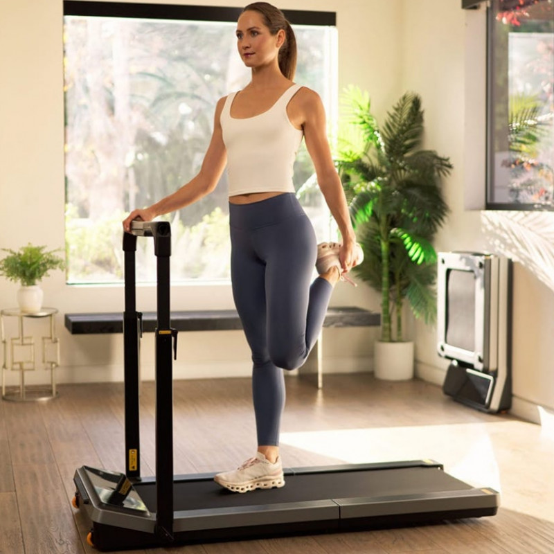 Διάδρομος Xiaomi KingSmith WalkingPad Z3 Hybrid+, 1,2 hp, Έως 110 kg, 1/10 km/h, Wi-Fi, OLED, Κινητό και τηλεχειριστήριο, Προστασία παιδιών, Πτυσσόμενο, Μαύρο