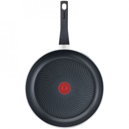 Τηγάνι Tefal C2720453 Start&Cook, 24 cm, Τιτανίου επίστρωση, Thermo-signal, Thermo-Fusion, Επαγωγική, Μαύρο