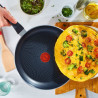Τηγάνι Tefal C2720553 Start&Cook, 26 cm, Τιτανίου επίστρωση, Thermo-signal, Thermo-Fusion, Επαγωγική, Μαύρο