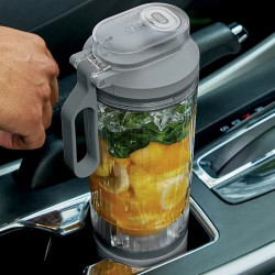 Φορητό μπλέντερ Ninja Blast Max BC251EUSL, 14.4W, 11.1V, 570 ml, 19000 RPM, θρυμματισμός πάγου, έως 25 κύκλοι, BPA Free, ασημί