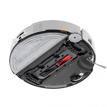 Ρομπότ σκούπα με AI Roborock Saros 10, 65W, 22000 Pa, 270 ml, SMART, Στεγνό και υγρό καθάρισμα, LiDAR, StarSight, 180 λεπτά αυτονομία, Λευκό