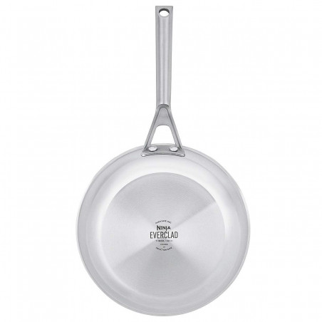 Τηγάνι Ninja EverClad C90028DE, 28 cm, Τριπλό στρώμα, Κατάλληλο και για φούρνο έως 315°C, Χωρίς PFAS, Επαγωγικό, Ανοξείδωτο