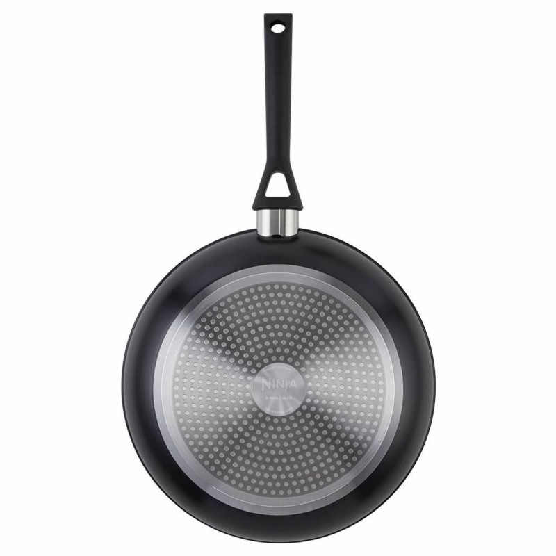 Τηγάνι Ninja Zerostick CW50028DE, 28 cm, Αντικολλητική τεχνολογία, Έως 180C, Επαγωγή, Μαύρο