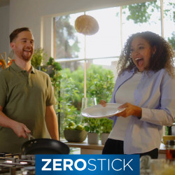 Τηγάνι Ninja Zerostick Premium C90026DE, 26 cm, Αντικολλητική τεχνολογία, Έως 260C, Επαγωγή, Μαύρο