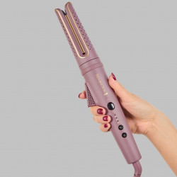 Σίδερο μαλλιών Remington CI8930 AIRvive™, 25 W, 3 ρυθμίσεις έως 210C, Κεραμική επίστρωση, Ionic Air, Μωβ/Χρυσό