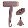 Στεγνωτήρας μαλλιών Remington EC8930 AIRvive™, 1600W, 110000 στροφές/λεπτό, 2 ταχύτητες, 3 ρυθμίσεις θερμοκρασίας, Ionic Air, Cool shot, Μωβ/Χρυσό