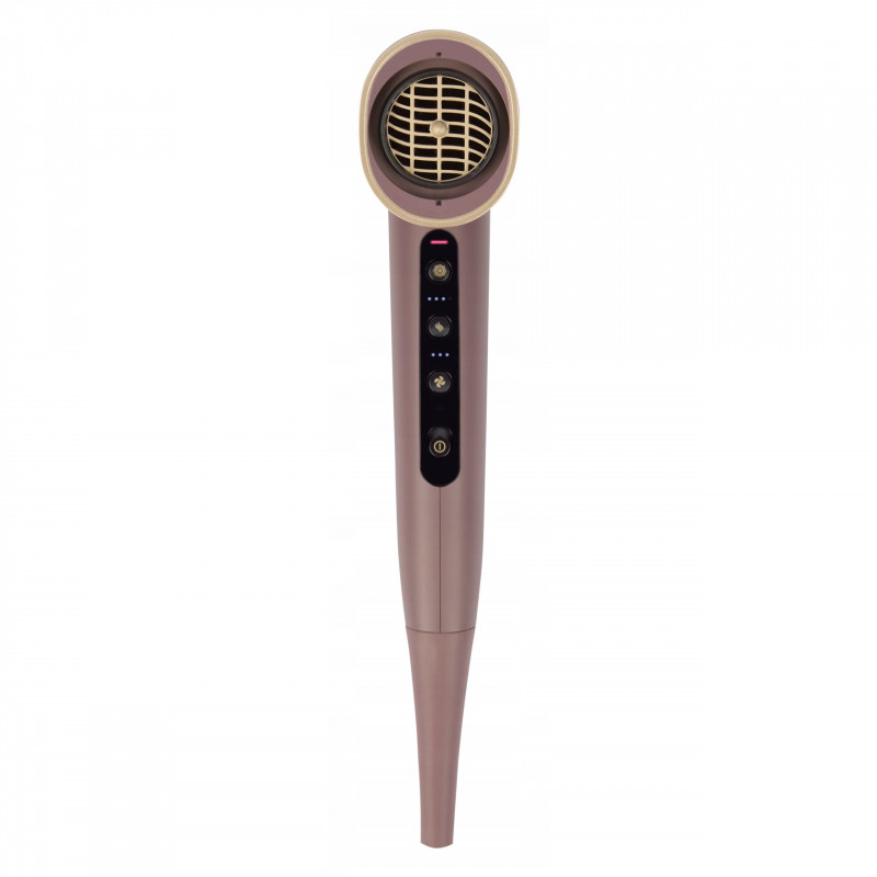 Στεγνωτήρας μαλλιών Remington EC8930 AIRvive™, 1600W, 110000 στροφές/λεπτό, 2 ταχύτητες, 3 ρυθμίσεις θερμοκρασίας, Ionic Air, Cool shot, Μωβ/Χρυσό
