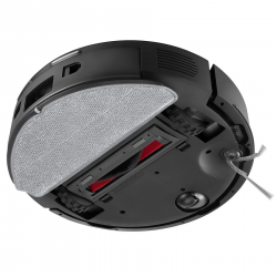 Ρομπότ σκούπα Roborock Q7 TF+, 10000 Pa, 150 λεπτά, Έξυπνη χαρτογράφηση 3D, Ξηρό/υγρό, Φωνητικές εντολές, Χρονοδιάγραμμα, Μνήμη, PreciSense® LiDAR, Μαύρο