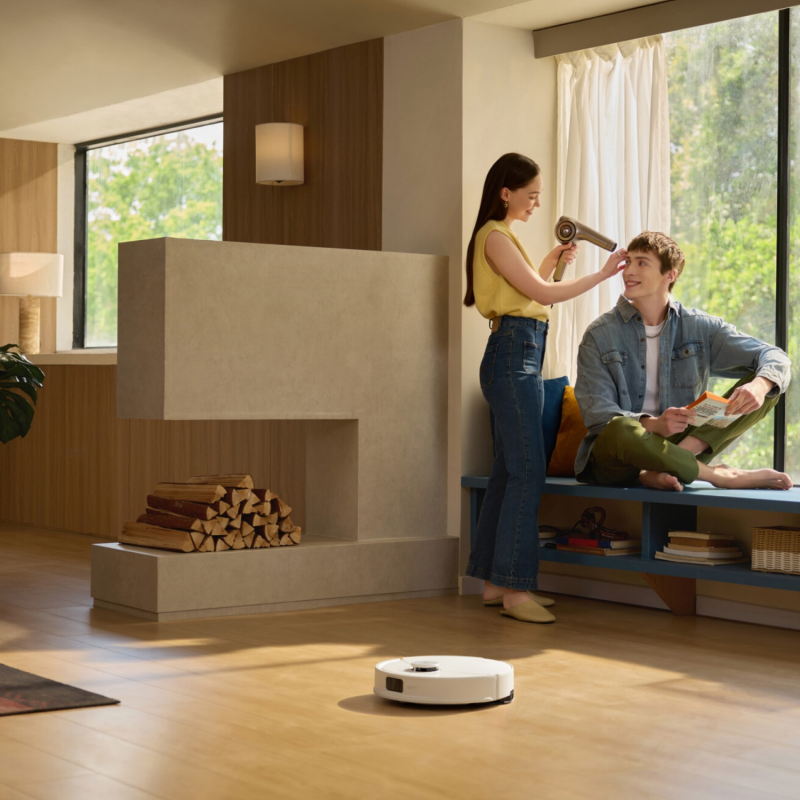 Ρομπότ σκούπα Roborock Q10 PF+, 10000 Pa, 150 λεπτά, 0,35 l, Wi-Fi, Ξηρό/υγρό, Αυτόματη ανύψωση σφουγγαρίστρας, 360° LiDAR, 3D χαρτογράφηση, Φωνητικός έλεγχος, Λευκό