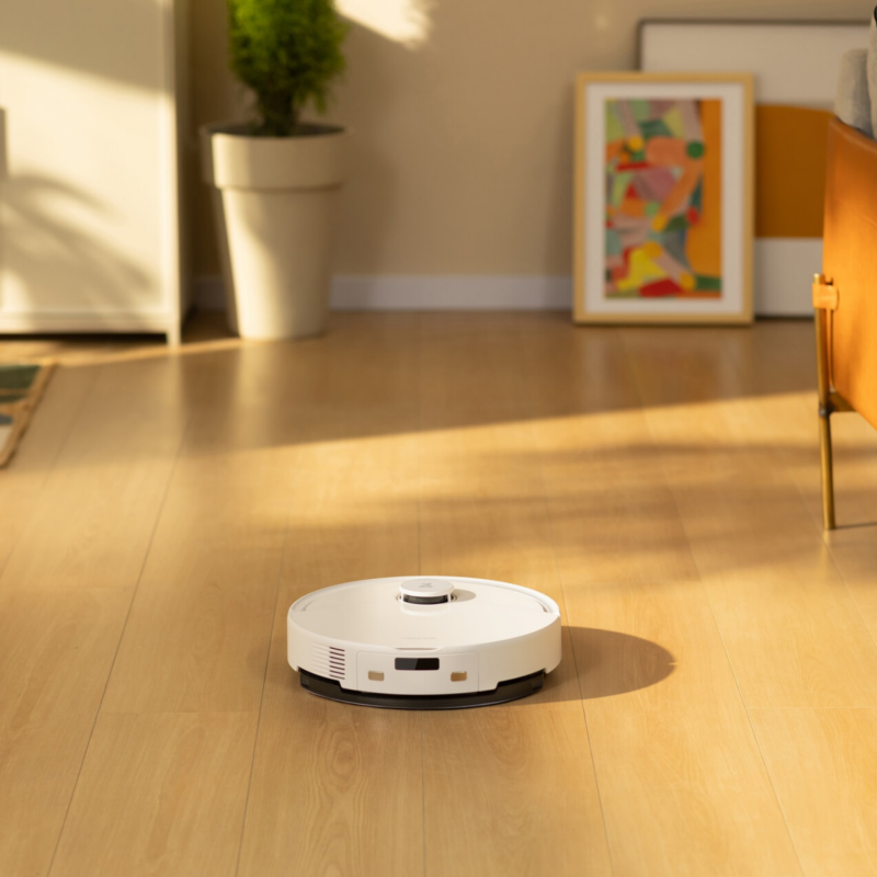 Ρομπότ σκούπα Roborock Q10 PF+, 10000 Pa, 150 λεπτά, 0,35 l, Wi-Fi, Ξηρό/υγρό, Αυτόματη ανύψωση σφουγγαρίστρας, 360° LiDAR, 3D χαρτογράφηση, Φωνητικός έλεγχος, Λευκό