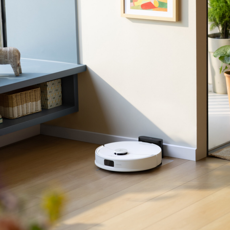 Ρομπότ σκούπα Roborock Q10 PF+, 10000 Pa, 150 λεπτά, 0,35 l, Wi-Fi, Ξηρό/υγρό, Αυτόματη ανύψωση σφουγγαρίστρας, 360° LiDAR, 3D χαρτογράφηση, Φωνητικός έλεγχος, Λευκό