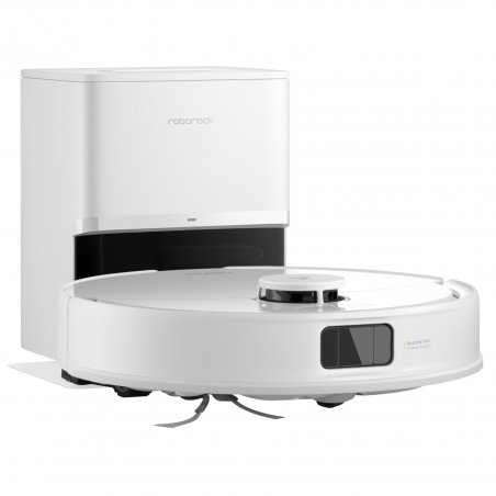 Ρομπότ σκούπα Roborock Q10 PF+, 10000 Pa, 150 λεπτά, 0,35 l, Wi-Fi, Ξηρό/υγρό, Αυτόματη ανύψωση σφουγγαρίστρας, 360° LiDAR, 3D χαρτογράφηση, Φωνητικός έλεγχος, Λευκό