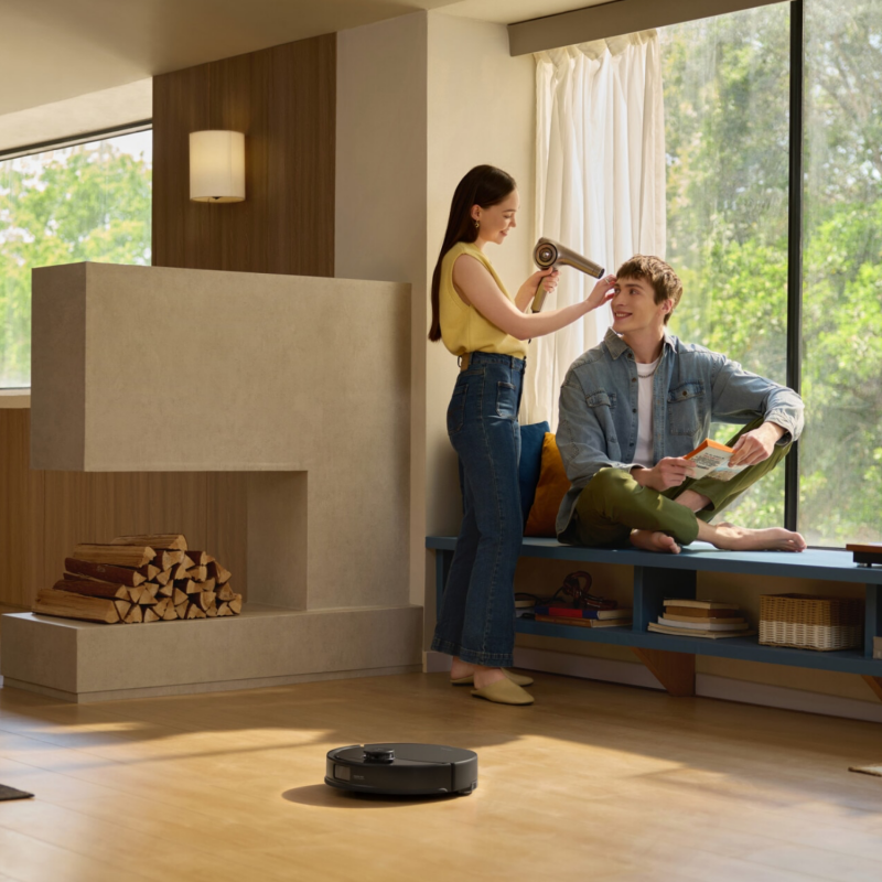 Ρομπότ σκούπα Roborock Q10 PF+, 10000 Pa, 150 λεπτά, 0,35 λίτρα, Wi-Fi, Ξηρό/υγρό, Αυτόματη ανύψωση σφουγγαρίστρας, 360° LiDAR, 3D χαρτογράφηση, Φωνητικός έλεγχος, Μαύρο