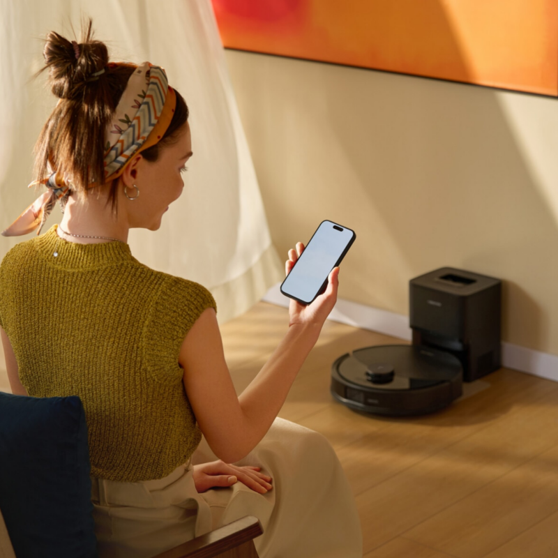 Ρομπότ σκούπα Roborock Q10 PF+, 10000 Pa, 150 λεπτά, 0,35 λίτρα, Wi-Fi, Ξηρό/υγρό, Αυτόματη ανύψωση σφουγγαρίστρας, 360° LiDAR, 3D χαρτογράφηση, Φωνητικός έλεγχος, Μαύρο