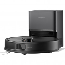 Ρομπότ σκούπα Roborock Q10 PF+, 10000 Pa, 150 λεπτά, 0,35 λίτρα, Wi-Fi, Ξηρό/υγρό, Αυτόματη ανύψωση σφουγγαρίστρας, 360° LiDAR, 3D χαρτογράφηση, Φωνητικός έλεγχος, Μαύρο