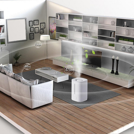 Υπερηχητικός υγραντήρας αέρα Xiaomi Lydsto F200, 25W, έως 20 m2, 200 ml/ώρα, 5 l, 3 βαθμίδες, λευκός