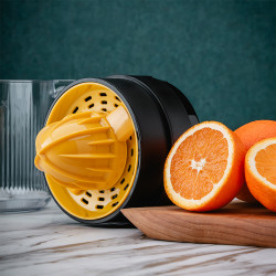 Πρέσα εσπεριδοειδών Oliver Voltz OV51164A, 30 W, 1,2 λίτρα, 2 κώνοι, μαύρο/πορτοκαλί