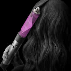 Μαξίλα για μαλλιά Dyson HS02 Airwrap Origin 112875-01, 1300W, 13,5 l/s, 3 ταχύτητες, 3 θερμοκρασίες, Αυτόματη μπούκλα, Προστασία από θερμική βλάβη, Νικέλιο/χαλκός