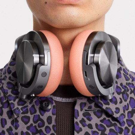 Ασύρματα ακουστικά Dyson OnTrac CNC Copper 759558-01, ANC, Έως 55 ώρες, Bluetooth, Μπλε/Χάλκινο