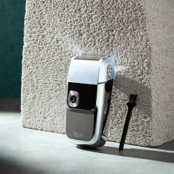 Ξυριστική μηχανή Oliver Voltz OV51814C, 5W, LCD, IPX4, 1400mAh, αυτονομία έως 2 ώρες, 3 ταχύτητες, USB, Inox