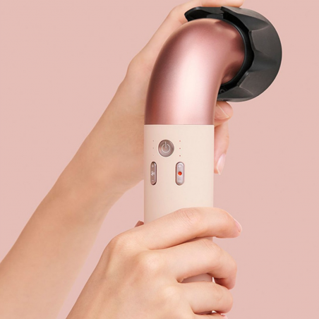 Στεγνωτήρας μαλλιών Dyson HD17 Supersonic r Ceramic Pink/Rose Gold Straight+Wavy 113332-01, 1700W, 4 έξυπνες ρυθμίσεις θερμοκρασίας, 3 ταχύτητες, Ιονισμός, Αναγνώριση εξαρτημάτων RFID, Προστασία του τριχωτού της κεφαλής, Κεραμικό ροζ/ροζ χρυσό